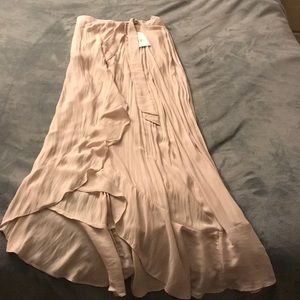 Sadie and Sage slit maxi skirt